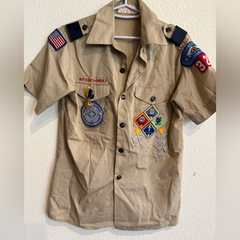 VTG Boy Scouts of America Uniform Shirt